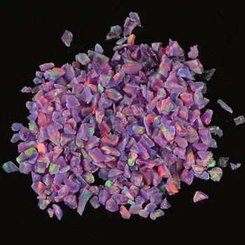 10 gram/grup Karışık boyutu sentetik opal taş düzensiz ezilmiş Nail Art Süslemeleri 78 renkler