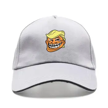 Donald Trump troll yüz ABD başkanı komik erkek beyaz Beyzbol Şapkası