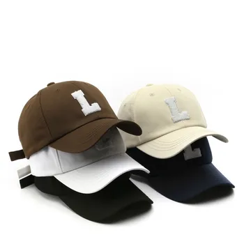 Erkek beyzbol şapkası Şapka Moda Mektup Nakış Ayarlanabilir Tepe Kap Trend Retro Yıkanmış beyzbol şapkası Çift Açık güneş şapkası