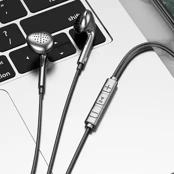 Gürültü Azaltma Taşınabilir 3.5 mm Anti-parazit Kablolu Kulaklık 108dB Kablolu Kulaklık HD uyumlu Çağrı Ofis Kaynağı