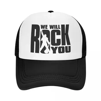 Kişiye Özel Seni Sallayacağız Beyzbol şapkası Kadın Erkek Nefes Alabilen Kraliçe Rock Grubu şoför şapkası Açık