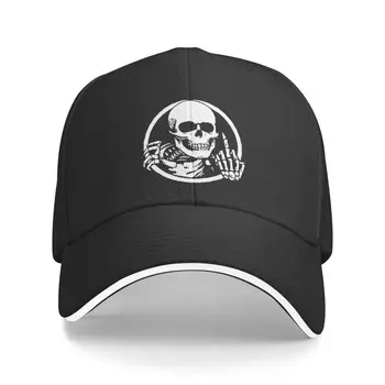 Klasik Kafatası Beyzbol Şapkası Erkekler Kadınlar için Kişiselleştirilmiş Ayarlanabilir Yetişkin iskelet Baba Şapka Bahar