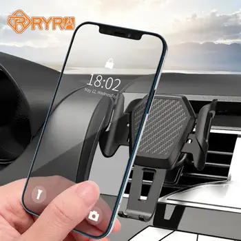 RYRA Cep Telefonu araba için tutucu Klip Çıkış Tutucu Hava Firar Cep telefonu tutucu Destek Dağı iPhone Pro Samsung Huawei
