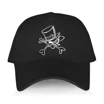 Sıcak satış erkek yaz beyzbol şapkası siyah Pamuk Ayarlanabilir Şapka rahat tarzı Slash Kafatası Karikatür Unisex Kap Serin Açık Erkek Kapaklar