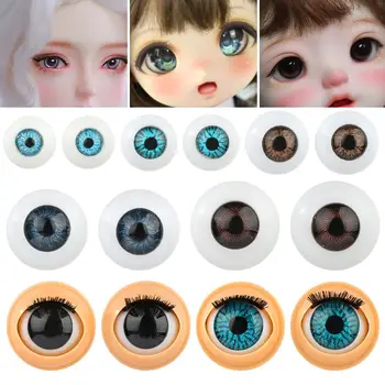1 Çift Silikon Bebek Haddeleme Gözbebekleri Kirpik DIY Bebek Gözler Göz Kapağı Simülasyon Bebek Aktif Göz Küresi Aksesuarları