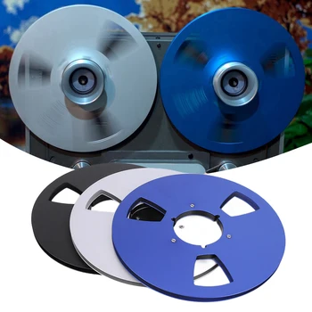 10 İnç Boş Bant Makarası Nab Hub Makaradan Makaraya Kaydediciler Aksesuar Boş Alüminyum Disk Açma Makinesi BASF / MAKARADAN MAKARAYA Disk