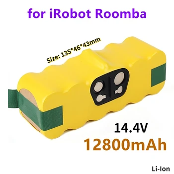 14.4 V 12800 mAh Yedek NI-MH Pil için iRobot Roomba 500 600 700 800 Serisi roomba 880 760 530 555 560 581 620 650