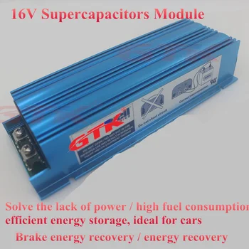 16V 58F Süper Kapasitörler Modülü Başlangıç Güç Motoru Süper Farad Kapasitör 6x2. 7V 350F araba 16v 2.7 V 500F doğrultucu araba enerji