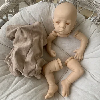 17 inç Yeniden Doğmuş Bebek Kiti Premie Boyutu Bebek Rosa Yeniden Doğmuş Bebek Parçaları Eklemli Vücut Bitmemiş DIY Bebek Parçaları Bebe Reborn Kaynağı