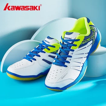 2023 yeni Kawasaki Badminton Ayakkabı Erkekler kadınlar İçin Nefes Yüksek Elastik kaymaz Spor Ayakkabı tenis