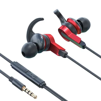 3.5 mm Yüksek Kaliteli Stereo Kulak İçi Mikrofon Kablolu Kulaklık Kulaklık İle Dizüstü Bilgisayar İçin Telefon Pc Dizüstü Tablet Dropshipping