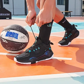 361 Derece erkek spor ayakkabı basketbol ayakkabıları yürüyüş sneakers erkek yastık erkek spor ayakkabı Sepeti yüksek top 2021