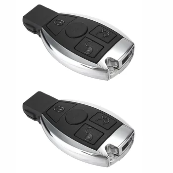 3X Araba 3 Düğme Akıllı Uzaktan Anahtar 433 MHz BGA Mercedes Benz 2000+için