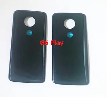5 Adet G6 Oyun Arka Cam Değiştirme Motorola Moto G6 Artı Pil Kapağı Arka Kapı Konut Case İle yapışkan çıkartmalar