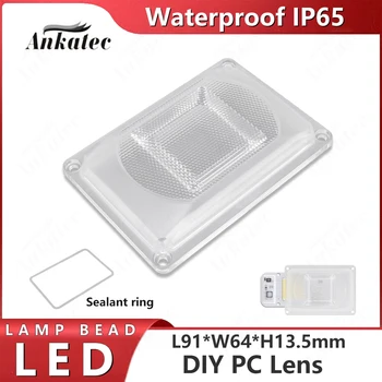 90 Derece LED Lens PC Plastik Spot Abajur 91 * 64mm + Su Geçirmez IP65 Sızdırmazlık Halkası DIY Projektörler bitki büyüme ışıkları