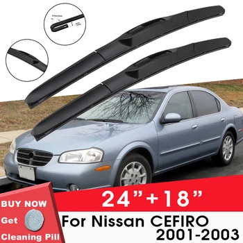 Araba sileceği Bıçak Ön Cam ön cam sileceği Nissan CEFİRO 2001-2003 İçin 24