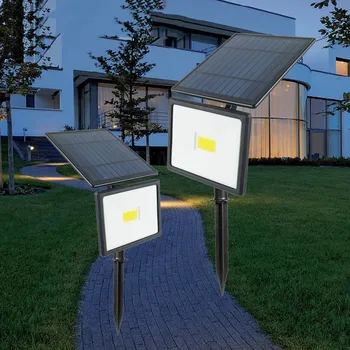 Ayarlanabilir açık Led güneş spot ışığı güneş bahçe lambası Açık Havada peyzaj Lambası Güneş enerjili ışık bahçe Veranda Yard