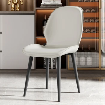 Bireysel yemek odası sandalyesi İskandinav Uzun Rahatlatıcı Modern İç Açık Sandalyeler Bar Bebek Lüks Muebles Ev Mobilyaları ZY50CY