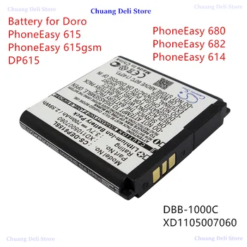 Cameron Çin 700 mAh XD1105007060 DBB-1000C Mobil Akıllı Telefon Pil için Doro PhoneEasy 614 615 615gsm DP615 680 682