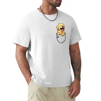 Cep Puppiez-Golden Retriever T-Shirt özelleştirilmiş t shirt kısa tişört erkek grafik t-shirt büyük ve uzun boylu