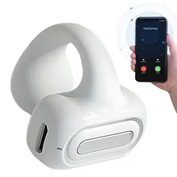 Dijital ekran Kemik İletim bluetooth Kulaklık Açık kulak klipsi kablosuz mikrofonlu kulaklık Spor Kulaklıklar Telefon İçin