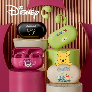 Disney Mickey Alien Lotso Winnie the Pooh kablosuz bluetooth Kulaklık HD Ses akıllı Dokunmatik Uzun Dayanıklılık Klip kulaklıklar
