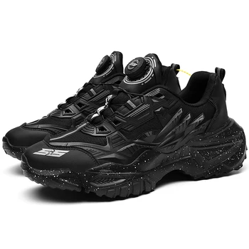 Döner Toka Unisex Moda Sneakers Tıknaz Erkekler koşu ayakkabıları Kadın Kalın Alt Moda Koşu Sneakers 2023 Sıcak satış