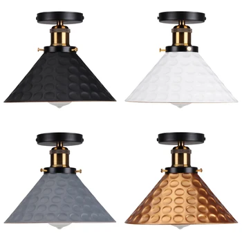 Endüstriyel tavan ışık bağbozumu avize asılı lamba, Modern kolye tavan lambaları LED restoran oturma odası ev dekorasyon