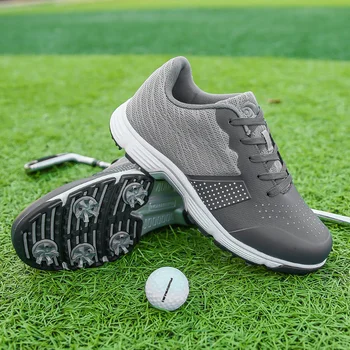 Eğitim Golf ayakkabıları Erkekler Su Geçirmez Golf Sneakers Açık Rahat Golfçüler Ayakkabı Anti Kayma Atletik Spor Ayakkabı Erkek