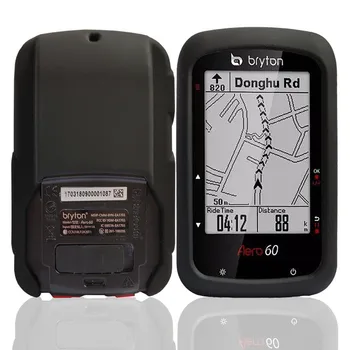 Genel Bisiklet Jel Kılıf ve Ekran Koruyucu Kapak için Bryton Aero 60 GPS bilgisayar kasası için A60 bryton aero60