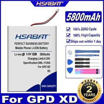 GPD XD Piller için HSABAT XD 5800mAh Pil