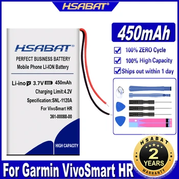 HSABAT 361-00088-00 450mAh Pil Garmin VivoSmart HR / VivoSmart HR yaklaşım x40 Piller