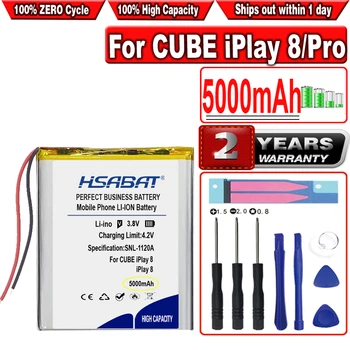 HSABAT 5000mAh Pil için Alldocube Küp U78 iPlay 8 iPlay8 ve iPlay8 Pro Tablet PC