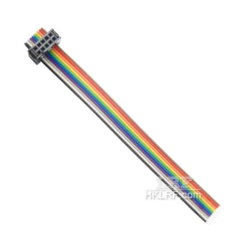 ISS Kablosu RT809H USB Programcı IDC10 Dişi Kaynak renkli Teller Kalaylı Bakır Tel Adaptörü