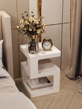 İtalyan minimalist modern minimalist yaratıcı tasarım köşe masa, oturma odası kanepe yan sehpa, yatak odası yan sehpa
