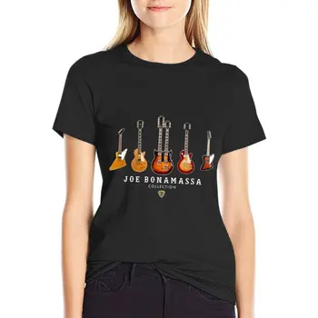 Joe Bonamassa Gitar Koleksiyonu T-Shirt vintage tişört T-shirt Kadın
