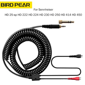Kulaklık Ses Kablosu Sennheiser HD25 HD560 HD540 HD480 HD430 414 HD250 Kulaklık Adaptörü değiştirme yayı Bobin Kulaklık