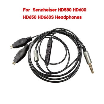 Kulaklık Yedek Kablo Yükseltme Kablosu Sennheiser HD580 HD600 HD650 Kulaklık Kablosu Yüksek Kaliteli PVC Malzeme