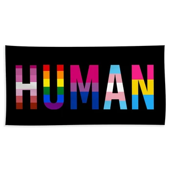 Lezbiyen Eşcinsel Biseksüel Transseksüel Panseksüel İnsan LGBT Gurur Bayrağı Canlı Renk Çift Dikişli Bayrakları Afiş Pirinç Grommets ile
