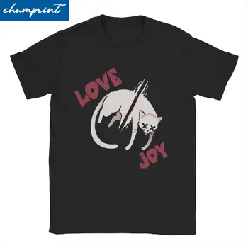 Lovejoy Bant Ölü Kedi T-Shirt Erkekler Are You Alright Çılgın Saf Pamuk Tee Gömlek O Boyun Kısa Kollu T Gömlek doğum Günü hediyesi Tops