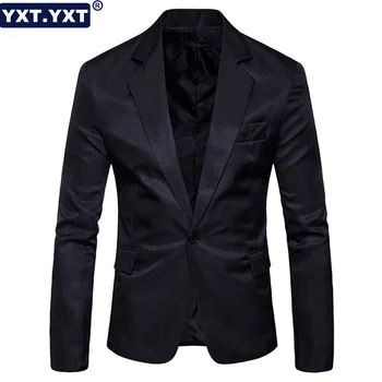 Lüks Ceket Blazer Erkek Takım Elbise 2023 Yeni İş Slim Fit günlük giysi Blazer Erkekler Akıllı Günlük Ofis İş Spor Ceket Tops