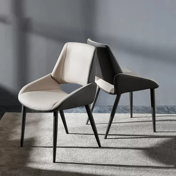 Lüks yemek sandalyeleri, İtalyan tarzı modern ve sade arkalıklı sandalyeler, İskandinav restoranlarında üst düzey yemek sandalyeleri