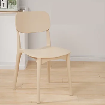 Makyaj Minimalist Modern Yemek Sandalyesi Yerden Tasarruf Sağlayan Balkon Ergonomik Şezlong Tasarımcı Zemin Silla Comedor Ev Mobilyaları