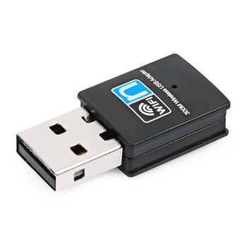 Mini 300 M USB wifi güvenlik cihazı wifi adaptörü Kablosuz wifi güvenlik cihazı Ağ Kartı 802.11 n wi fi lan kartı RTL7603 Çip PC İçin