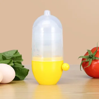 Mini Altın Yumurta Ripper Gıda Sınıfı Silikon Yumurta Sarısı Çırpma Aracı Ev mutfak gereçleri