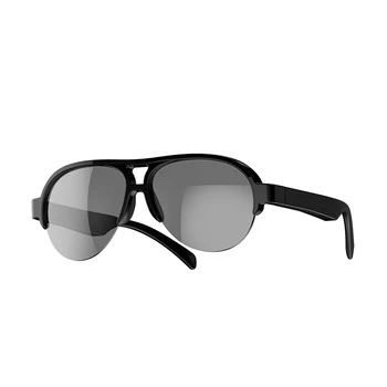 Moda Akıllı Güneş Gözlüğü TWS Kulaklık kablosuz bluetooth Spor Gürültü Azaltma Kulaklık Dokunmatik Kontrol Gözlük