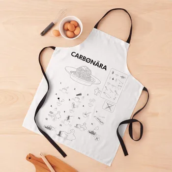 Nasıl yapılır: makarna Carbonara Önlük Ev eşyaları Mutfak Mutfak ve Ev eşyaları Önlük Mutfak Kadınlar