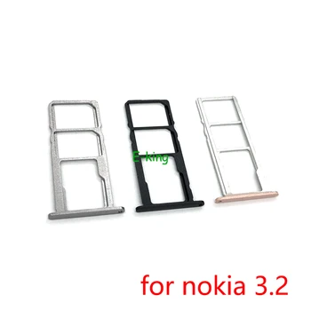 Nokia 3.2 3.4 için SIM Kart Tepsi Tutucu Kart Yuvası Adaptörü