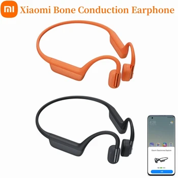 Orijinal Xiao mi kemik ıletim Kulaklık Bluetooth5. 2 IP66 su geçirmez Spor kulaklık çift Cihaz Bağlantısı Için mi telefonu