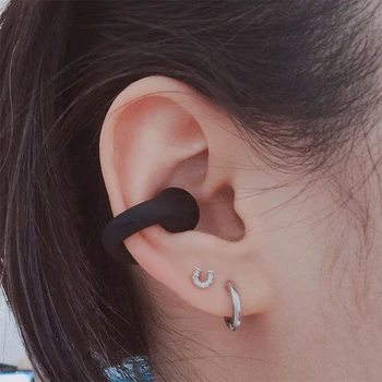 Popüler Bluetooth Kulaklık 350mAh kulak klipsi ile Yeni Kablosuz Kemik İletim 5.3 Bisiklet Spor Hava İletim Düğün için